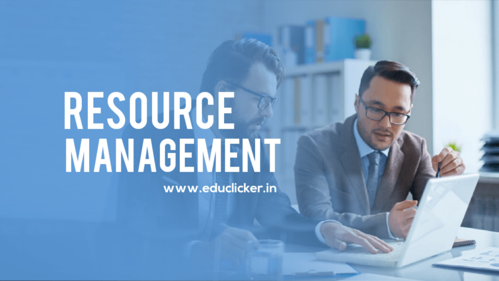 What is resource management?